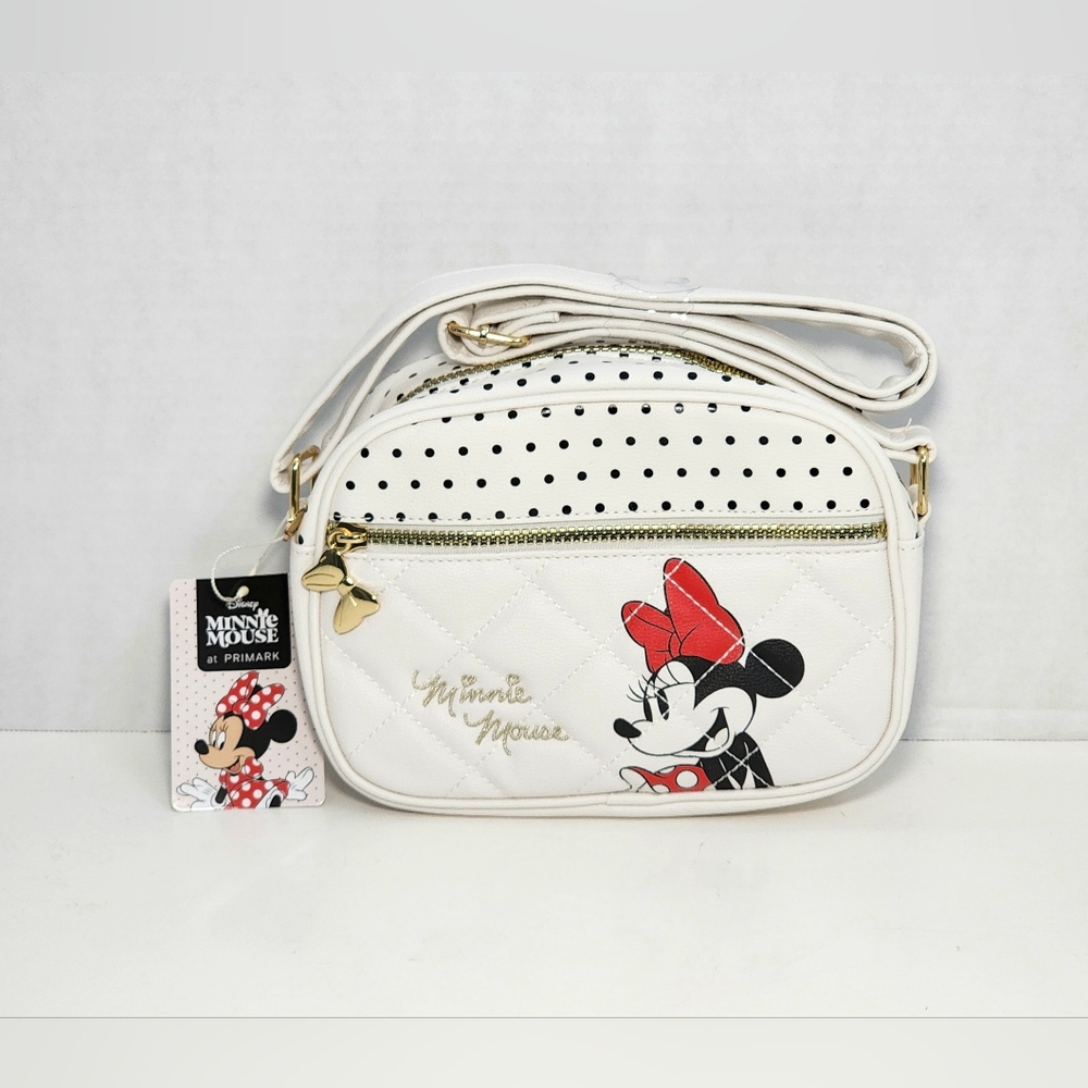 Disney x Primark Minnie Mouse Polka Dot Crossbody Camera Bag - NWT